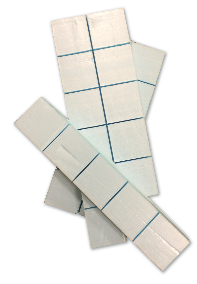 Blue Foam Blocks for easy Furniture Sliding DryMaster Systems, Inc.