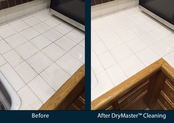 professional tile cleaning before and after photos