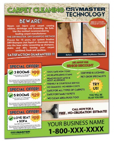flyer-mockup Example of Full Color Flyer