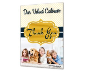 Premium Thank You Cards: 5" x 7" Including Envelopes