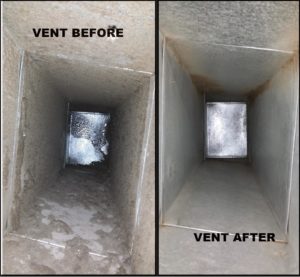 Air Vent Cleaning (Before & After)