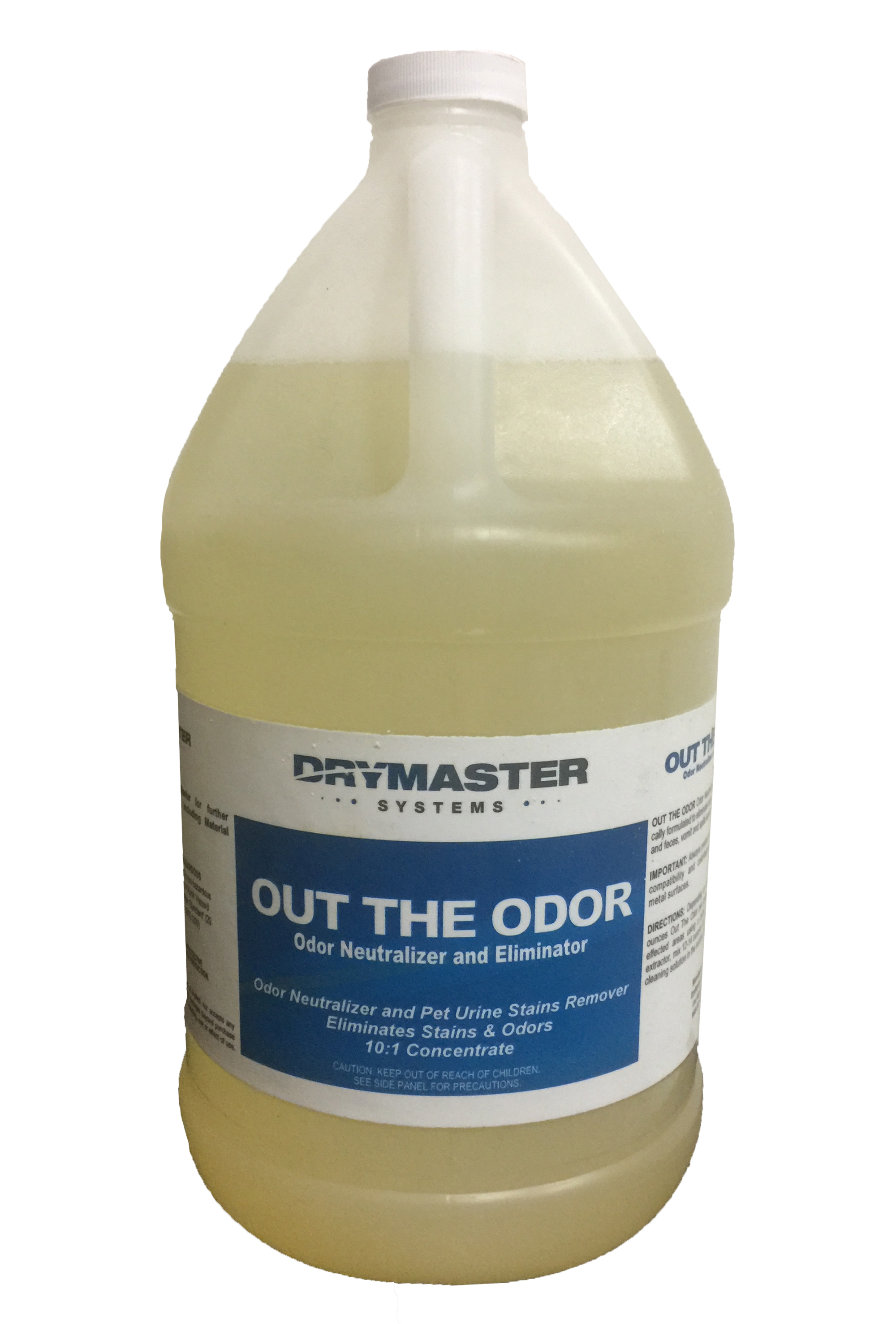 OUT THE ODOR Concentrate, Odor Eliminator DryMaster Systems, Inc.