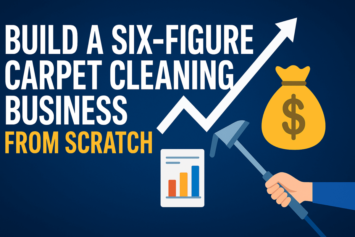 Build A Six-Figure Carpet Cleaning Business from Scratch